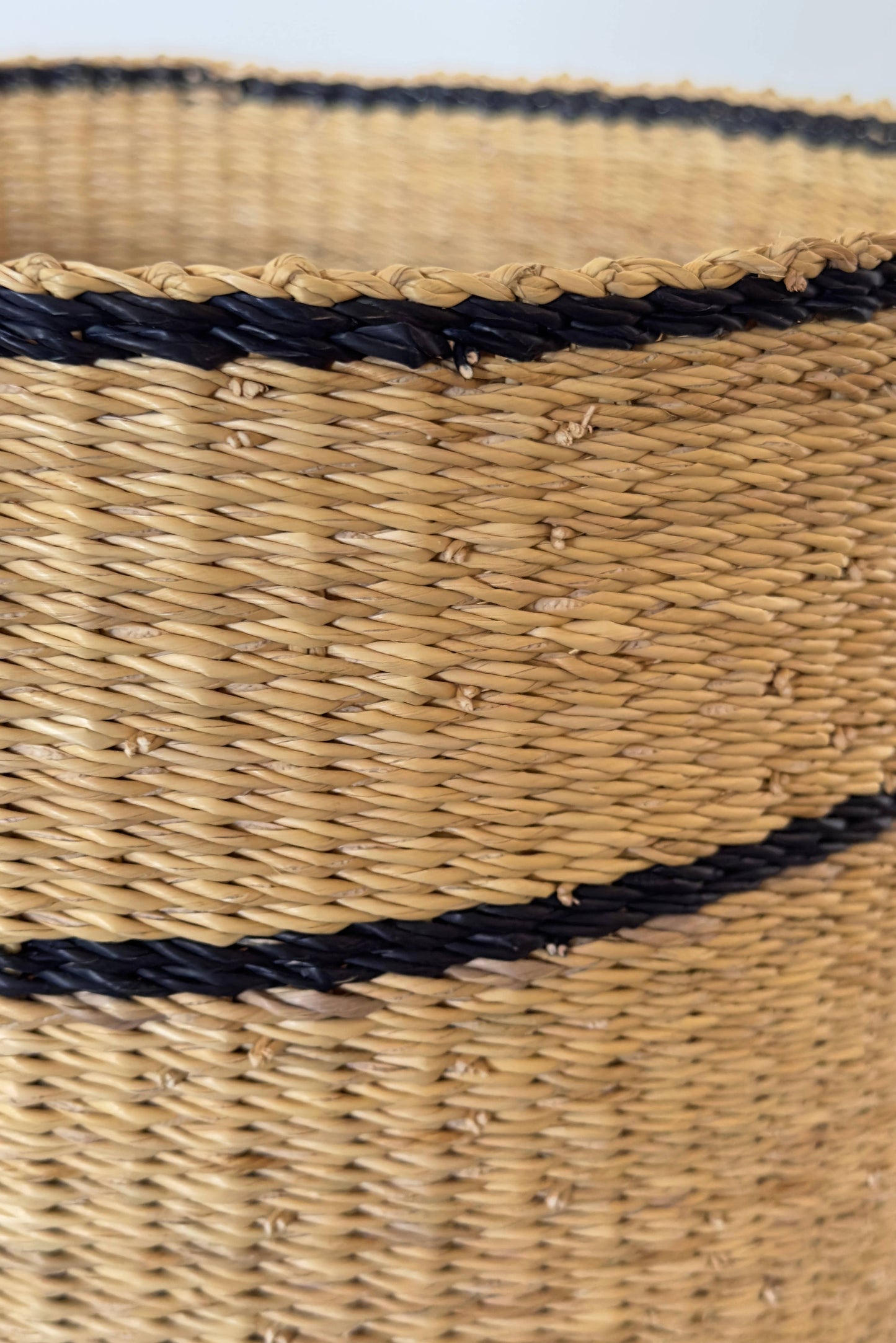 Stripe Planter & Storage Basket