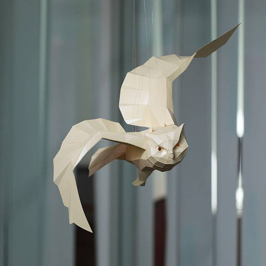 Hanging Owl Origami Model