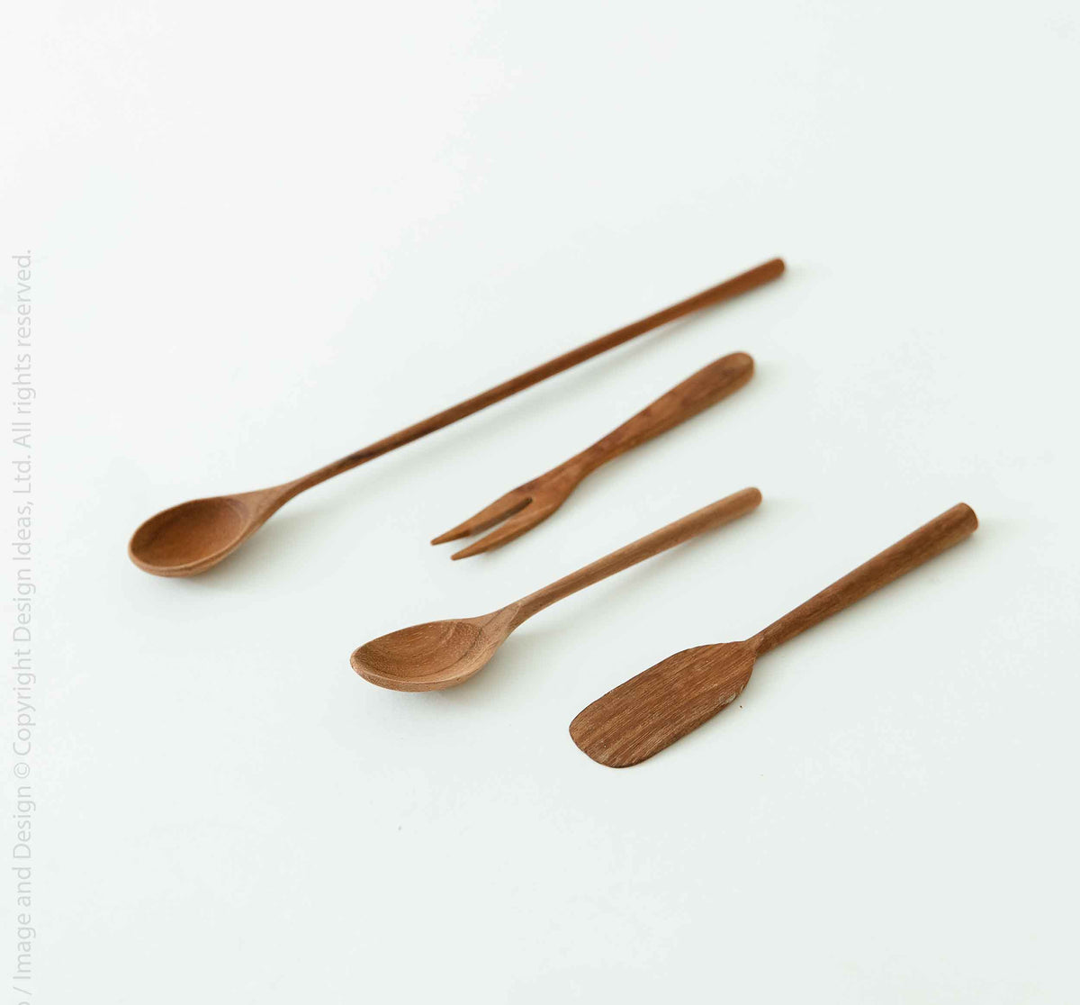 Teak Serving Fork