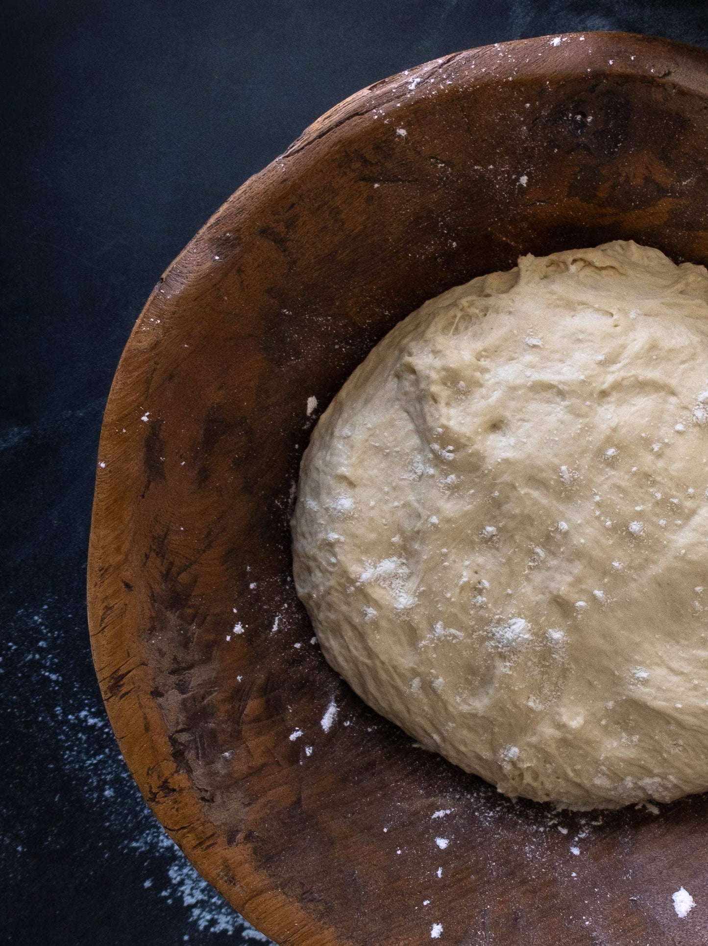 Found Dough Bowl Natural - Small