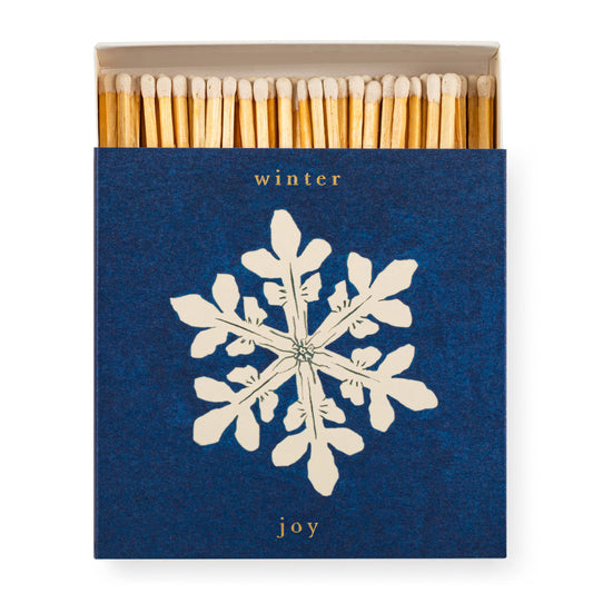 Square Matchbox - Winter Designs