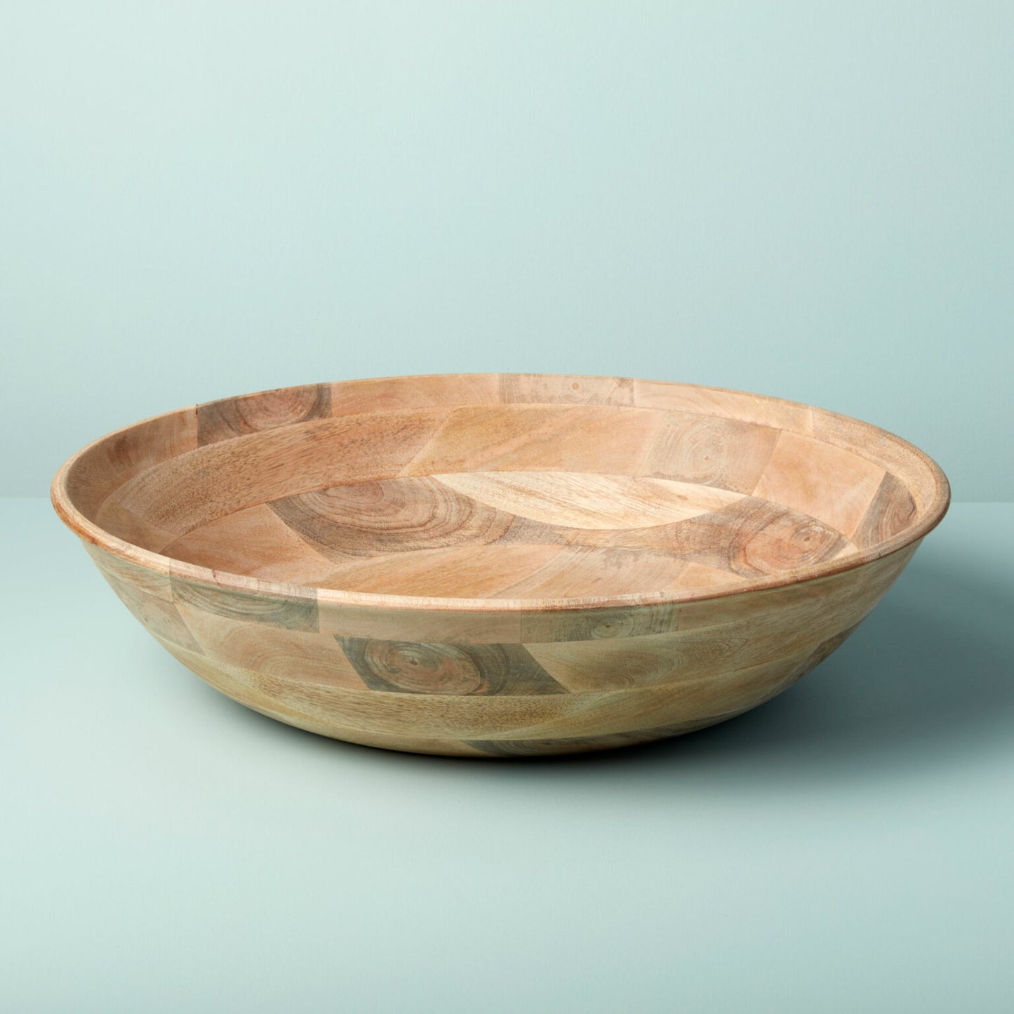 Oversized Mango Wood Bowl