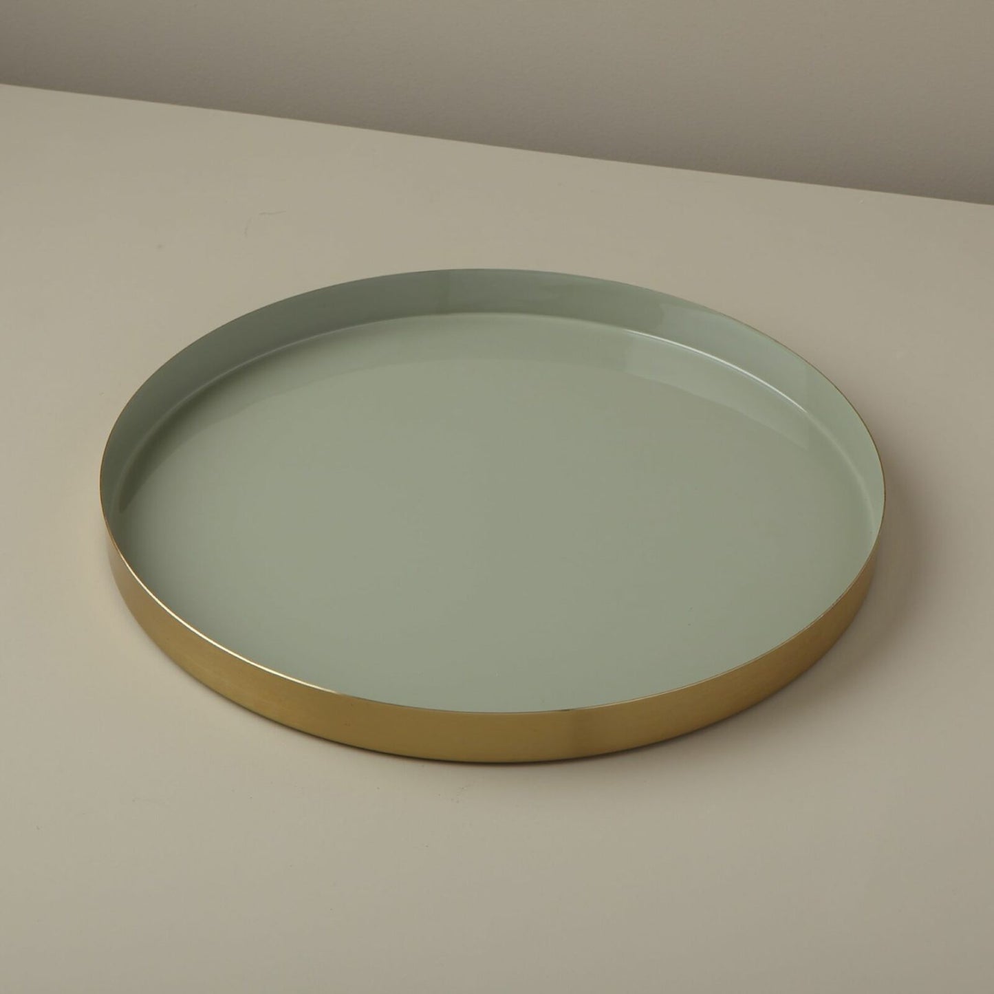 Round Enamel Trays, Large