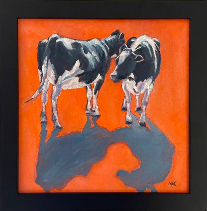 Cows on Neon