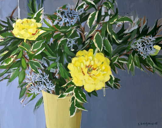 Yellow Peonies