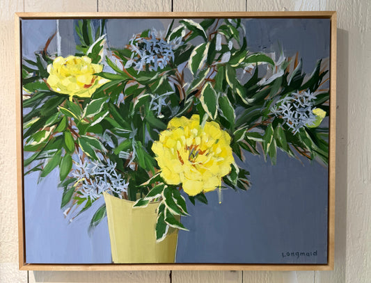Yellow Peonies