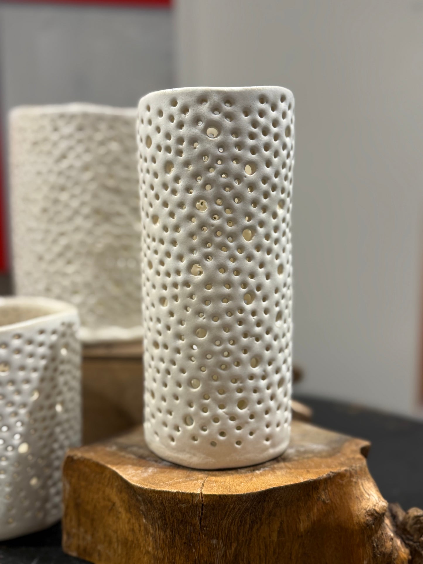 Handcrafted Ceramic Hurricane