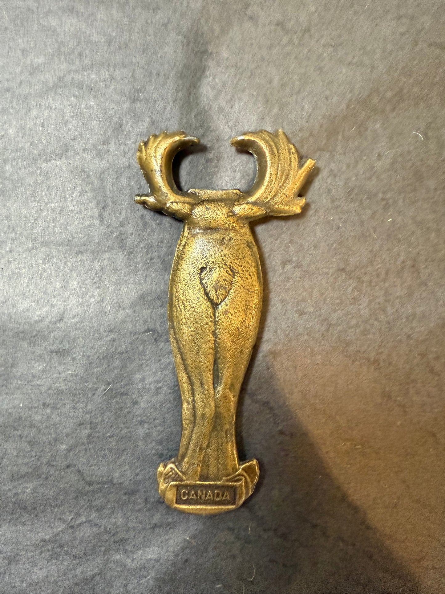 Vintage Flat Brass Bottle Openers