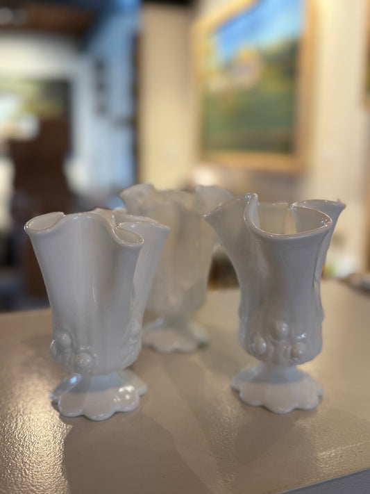 Vintage Handkerchief Vases