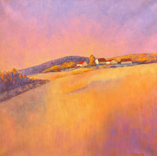 Farm with Blue Hill, Middlebury