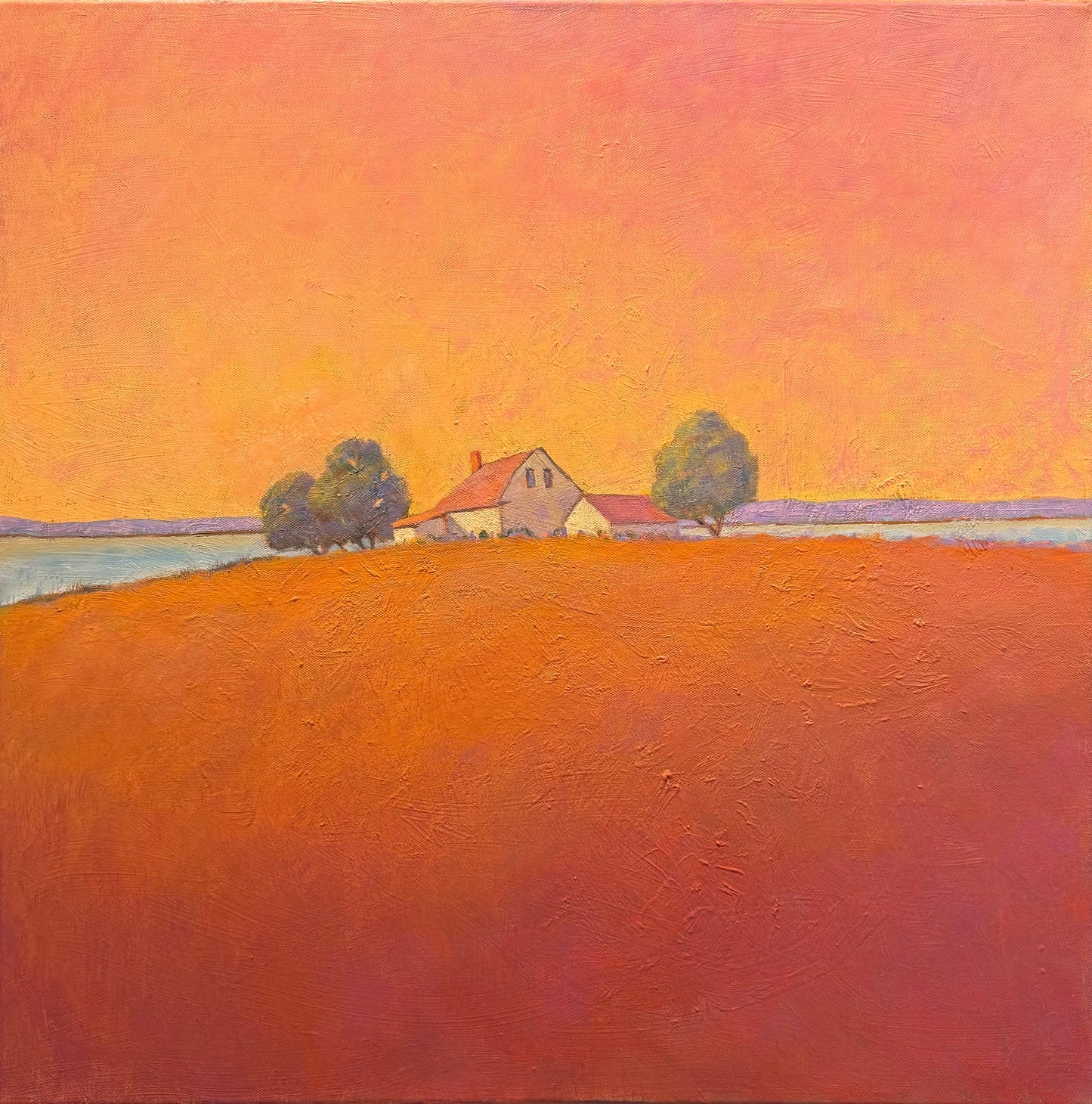 Sunset in Red, Middlebury