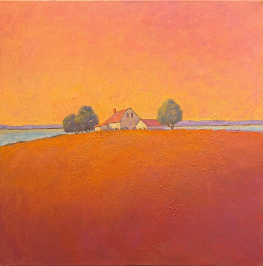 Sunset in Red, Middlebury