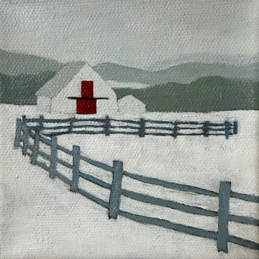 Winter Studies: Red Doors