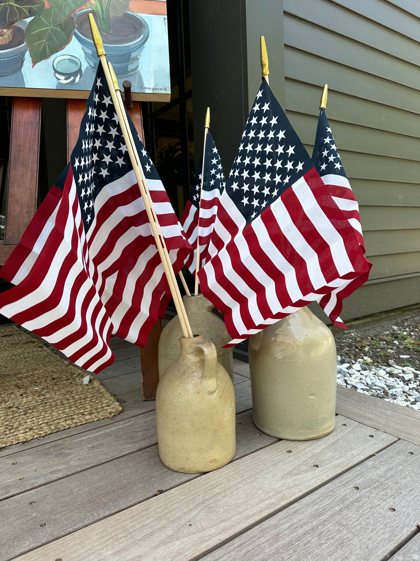 Vintage Primitive Stoneware Jugs