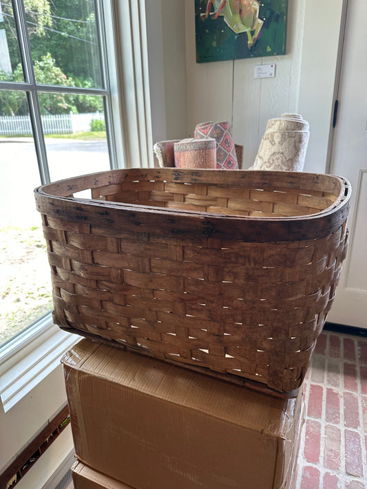 Vintage Extra Large Basket