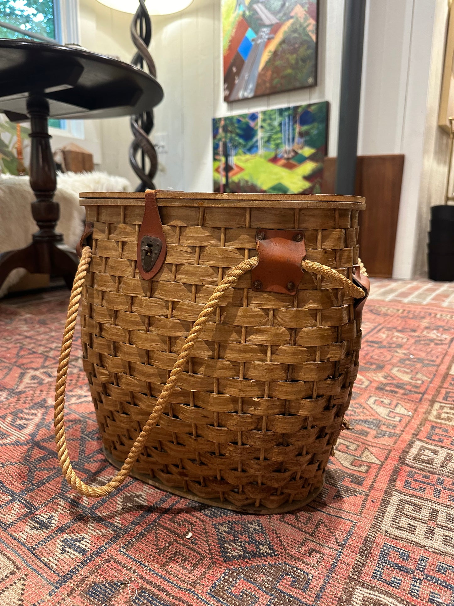 Vintage Picnic Basket