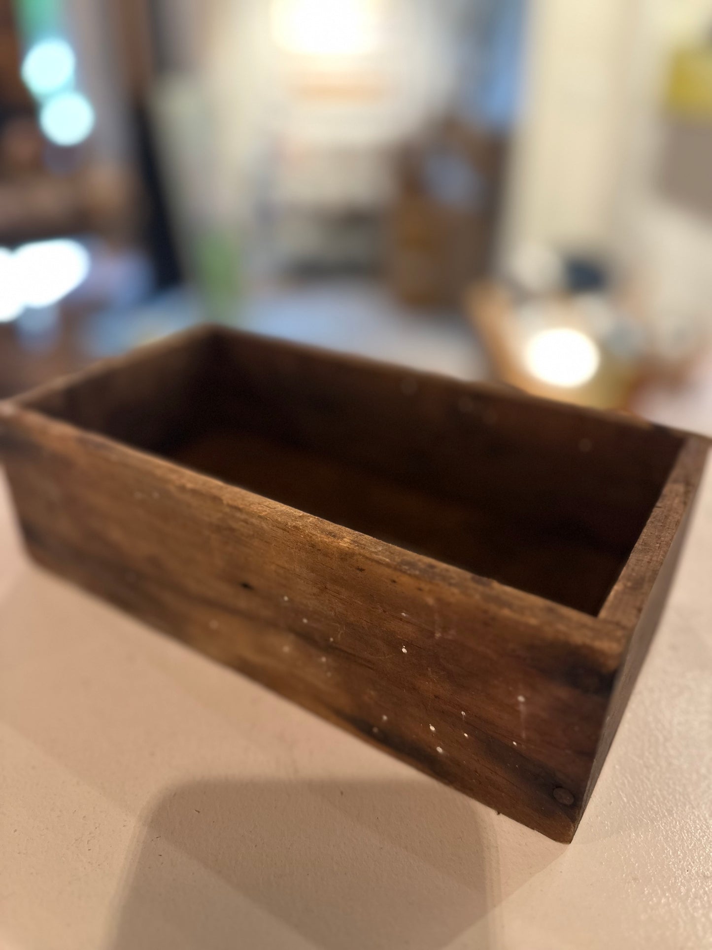 Vintage Wooden Box - Unmarked