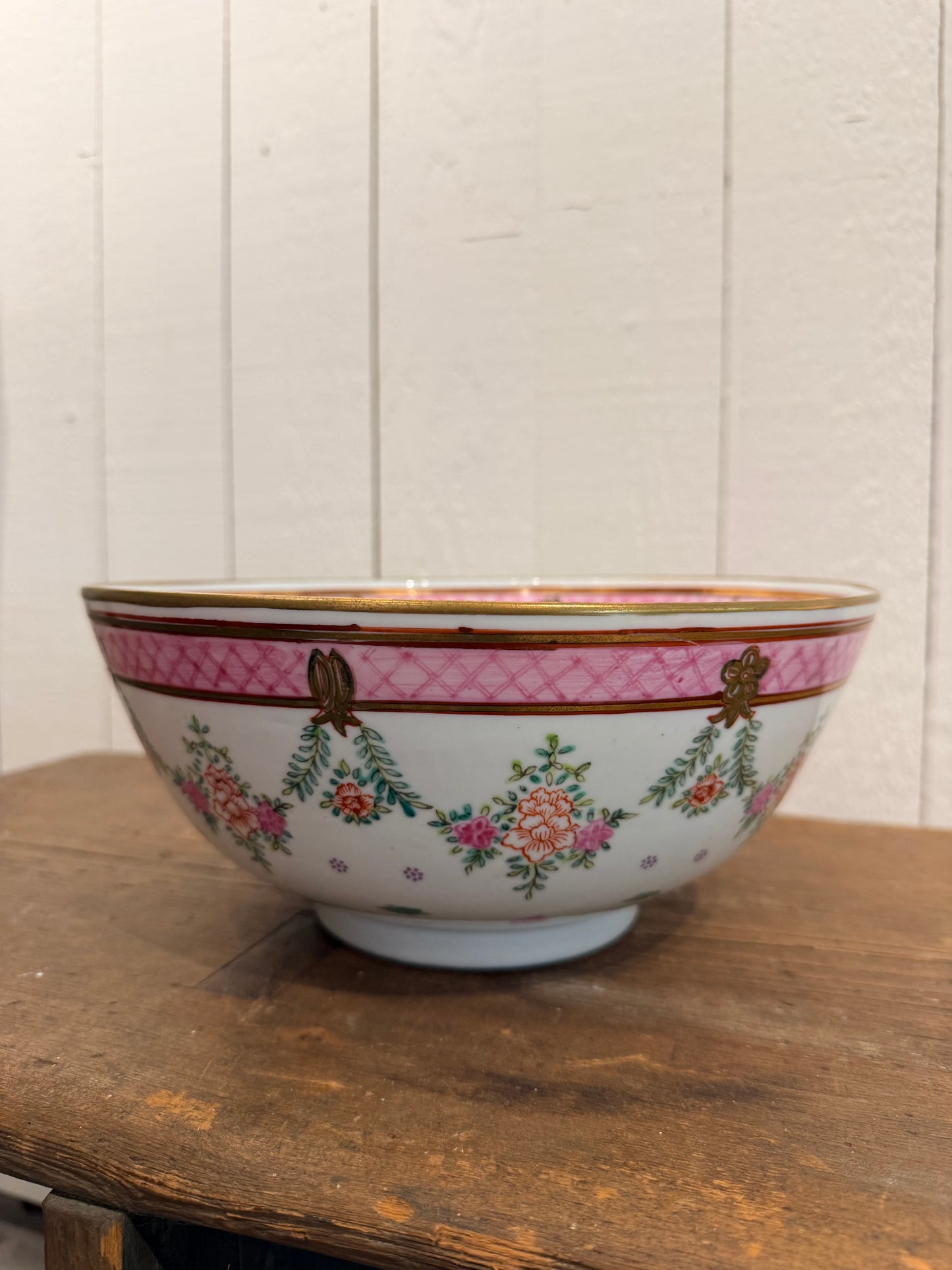 Vintage Floral Bowl