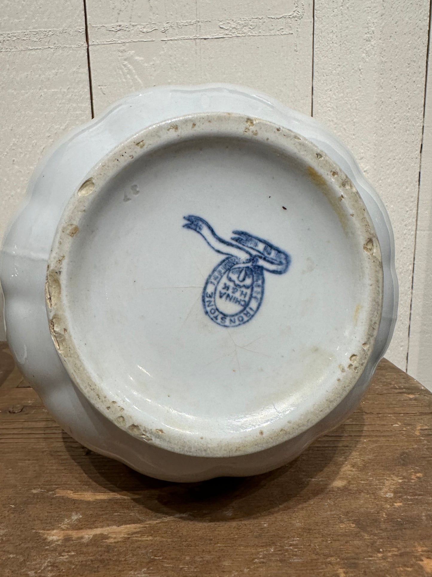 Vintage Ironstone Pitcher - H&R