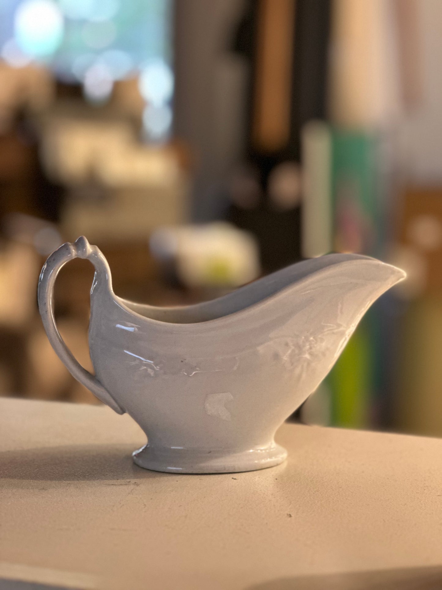 Vintage Ironstone Gravy Boat