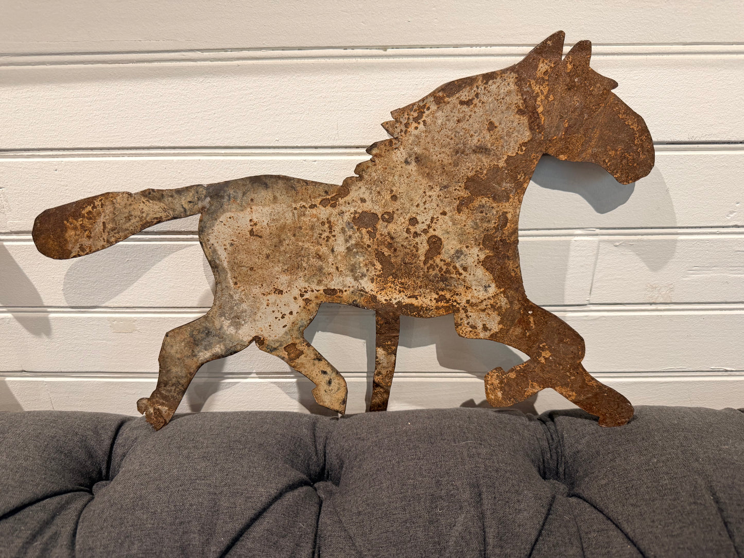 Vintage Sheet Metal Horse