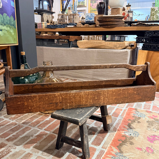 Vintage Antique Tool Tote