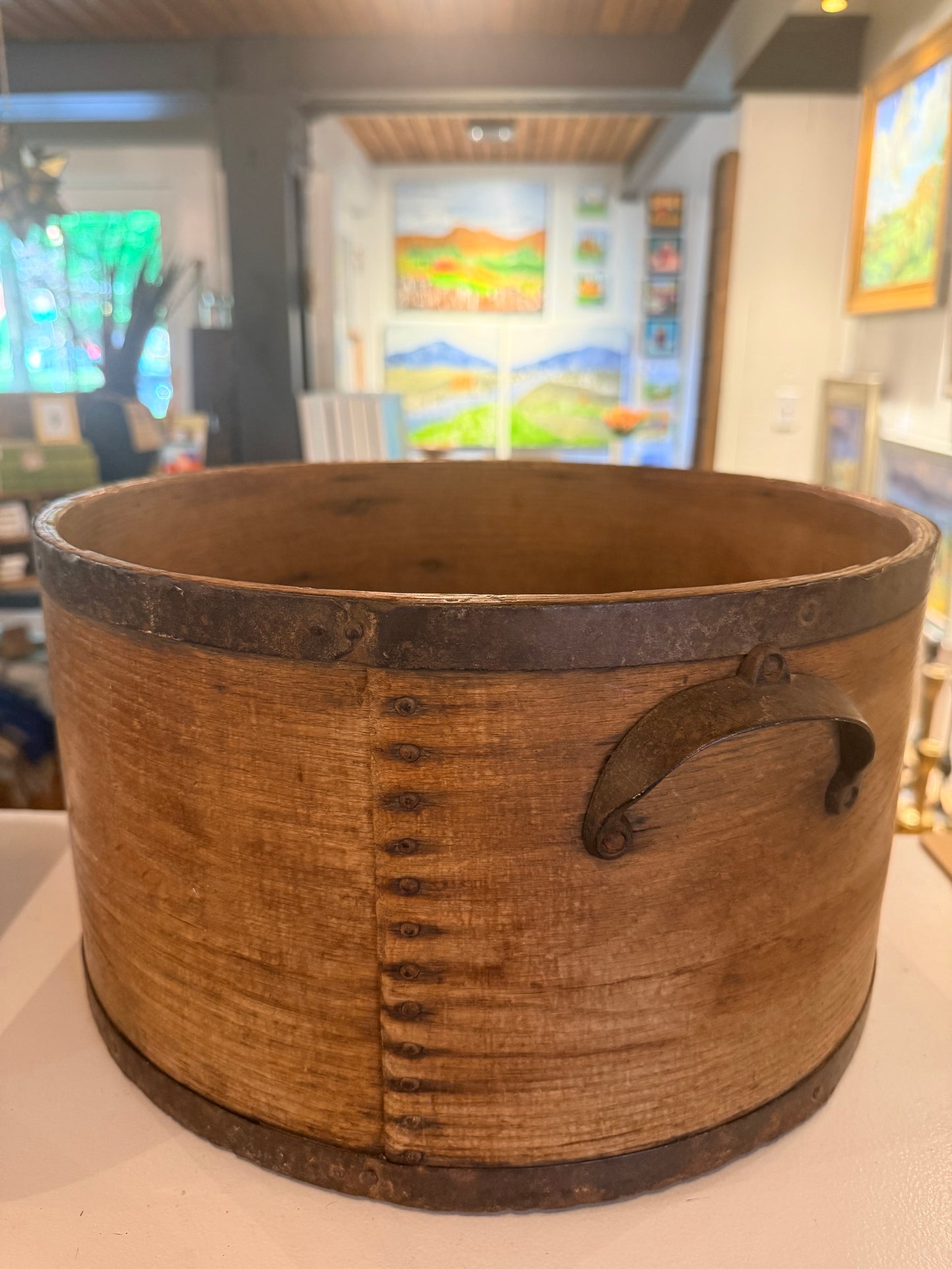 Vintage Bent Wood Dry Measure