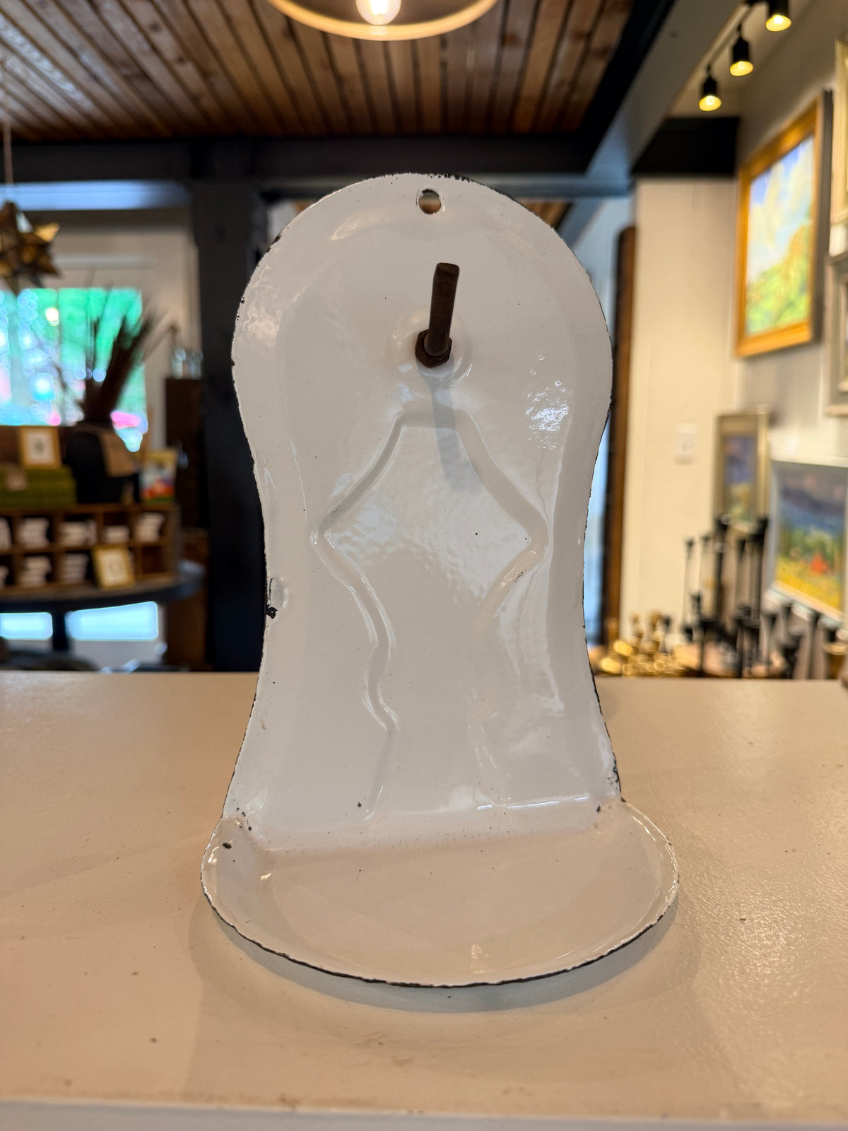 Vintage Enamel Soap Holder