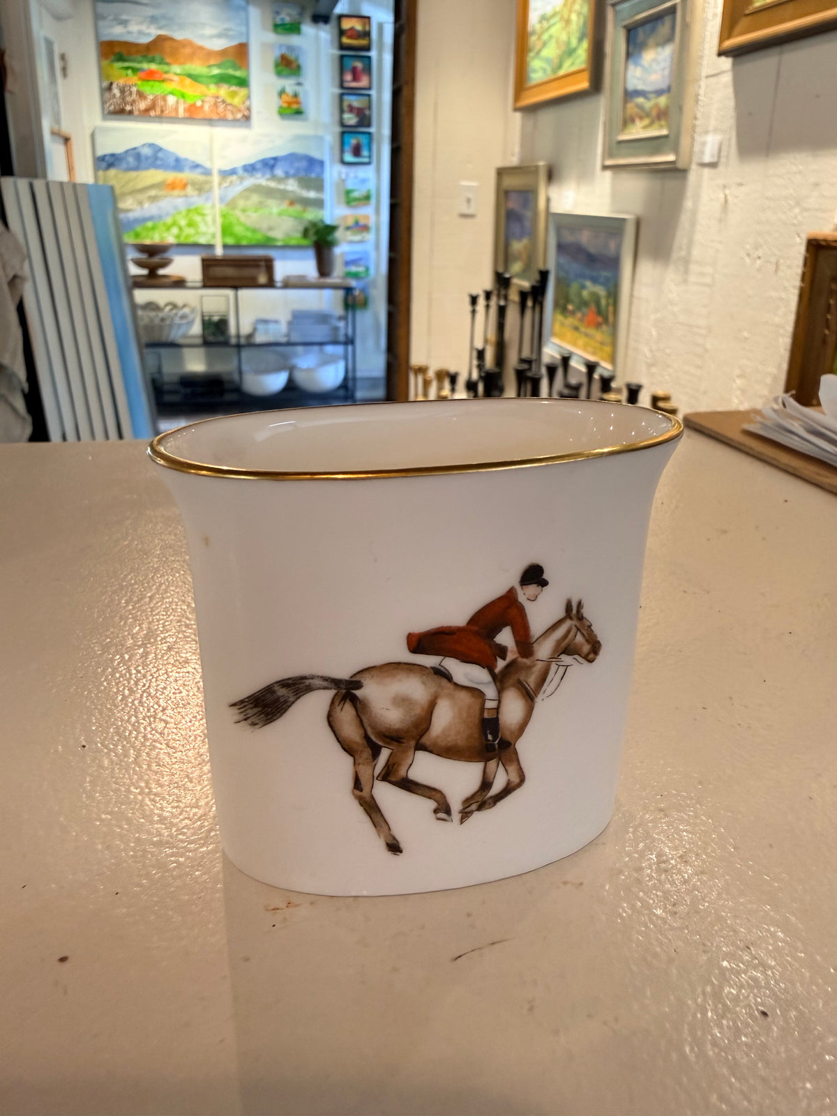 Vintage Royal Worcester Toothpick Holder