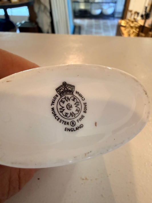 Vintage Royal Worcester Toothpick Holder