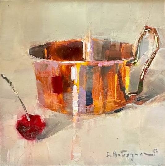 Copper Cup and Cherry