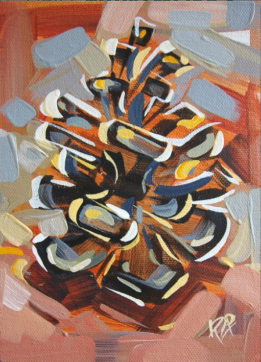 Pine Cone Abstraction 13