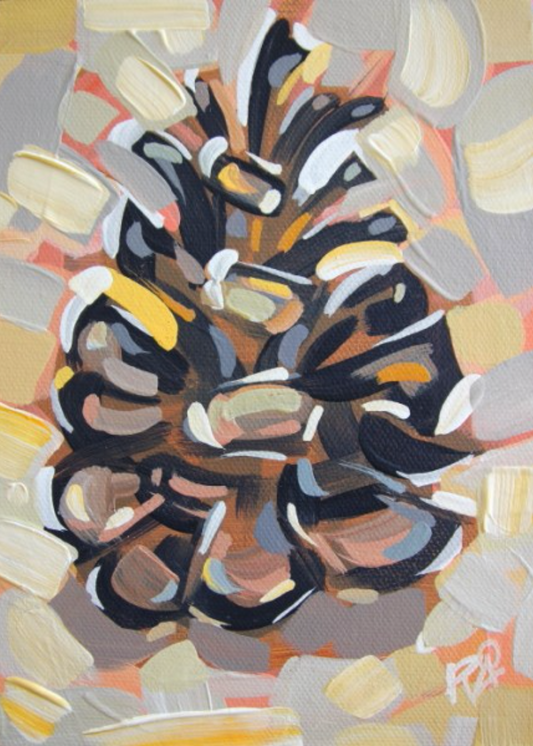 Pine Cone Abstraction 12