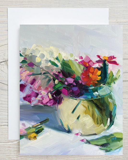 Floral Note Cards by Amy Brnger