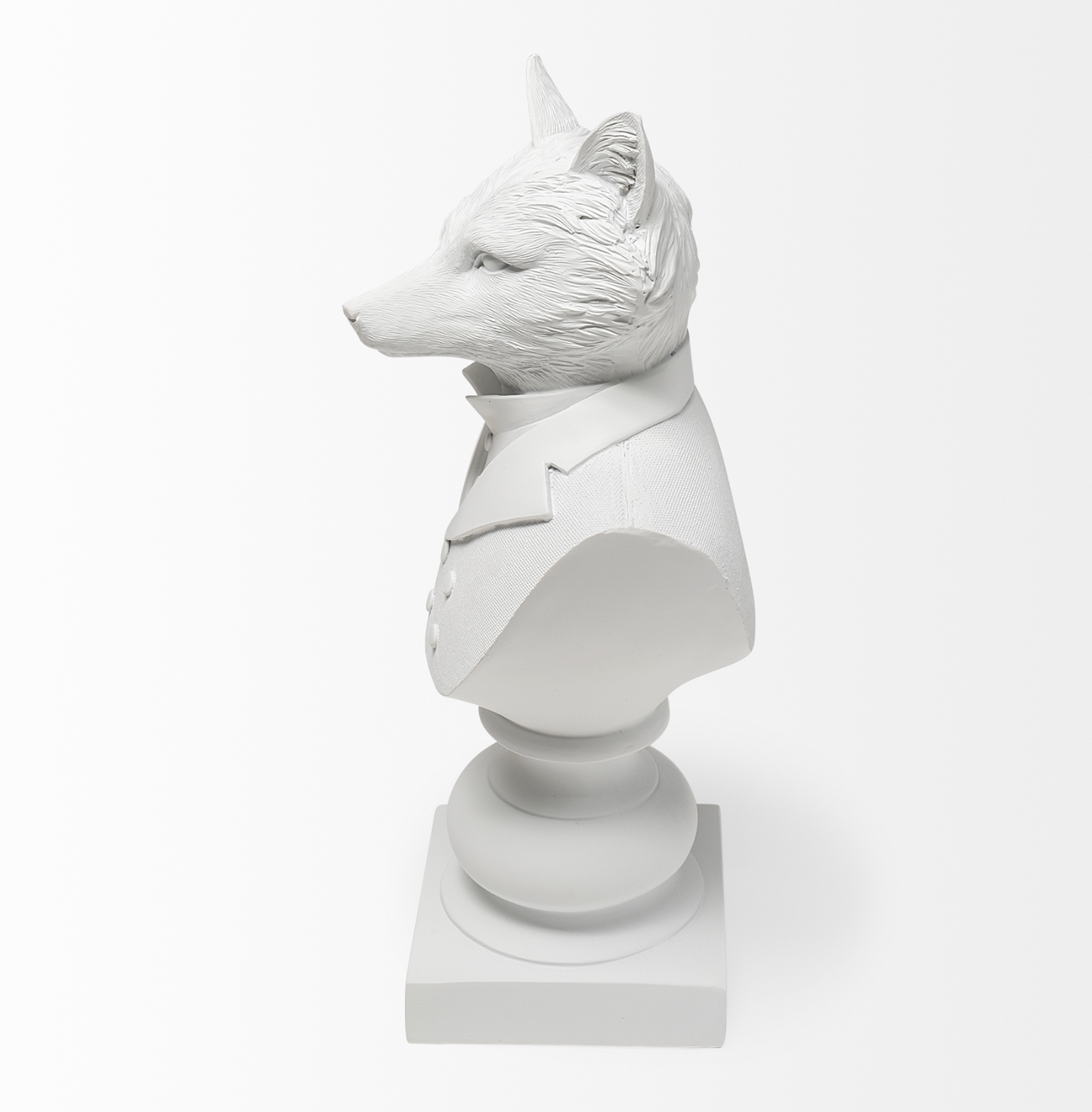 White Fox Statue
