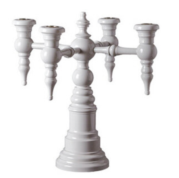 The Napoleon Candelabra in Verdi Gris