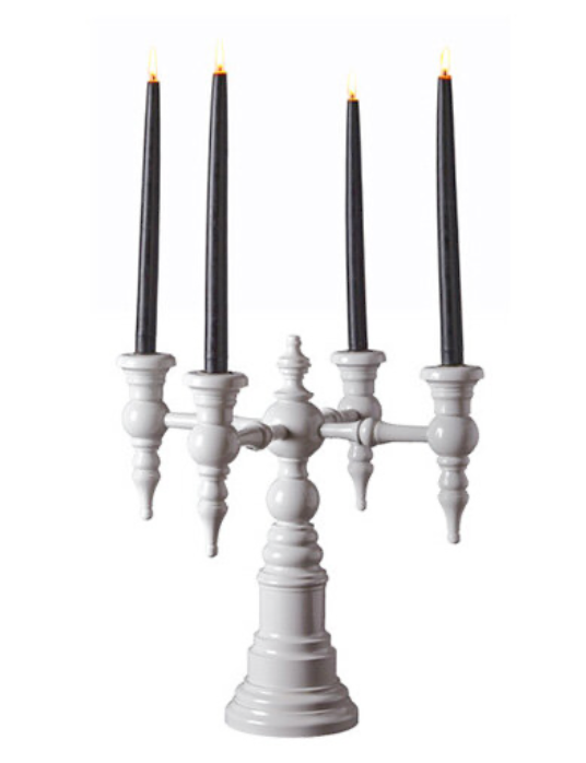 The Napoleon Candelabra in Verdi Gris