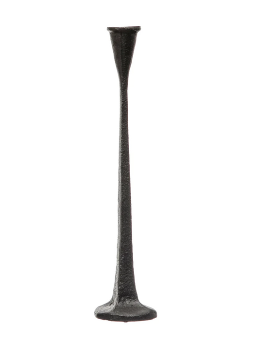 Cast Iron Candle Holder - Tall