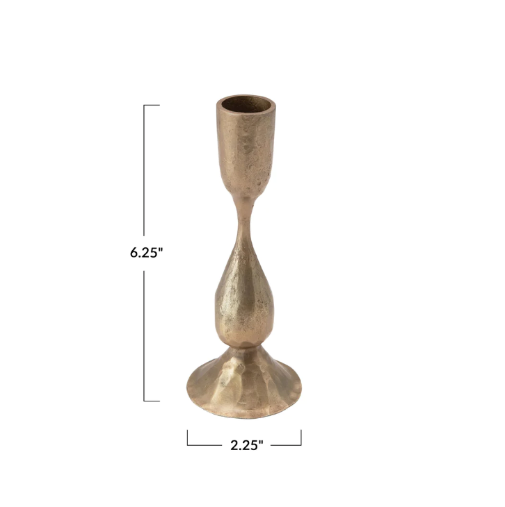 Brass Taper Candle Holder - Sweet