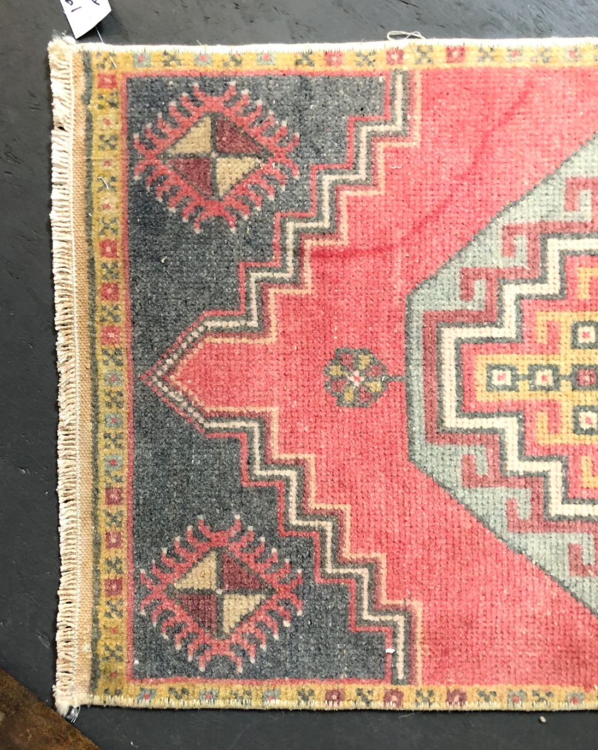 Turkish Oushak Rug 19” x 44”