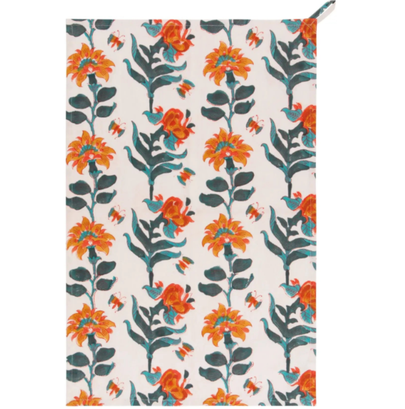 Block Print Dish Towel - Assorted