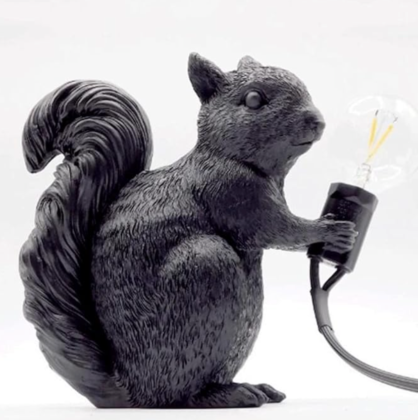 Squirrel Lamp