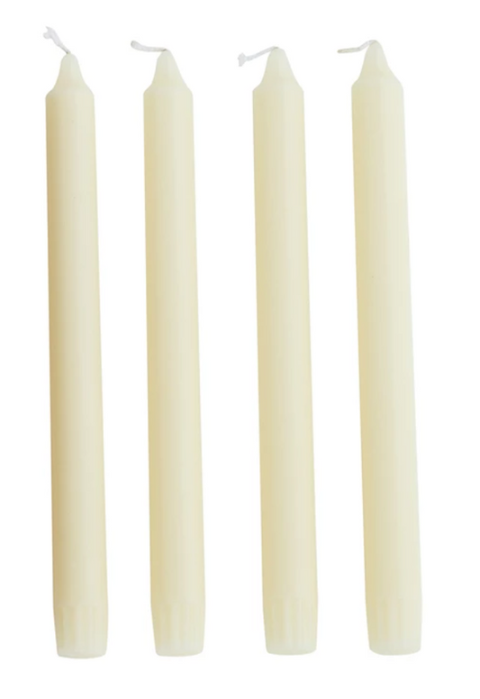 Unscented Taper Candle Stick - White