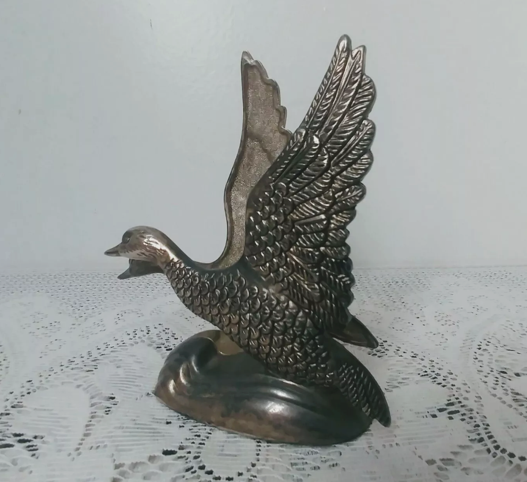 Vintage Duck Napkin / Letter Holder