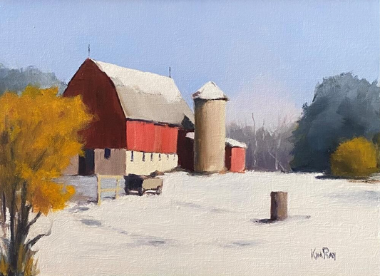 Barn in Snow