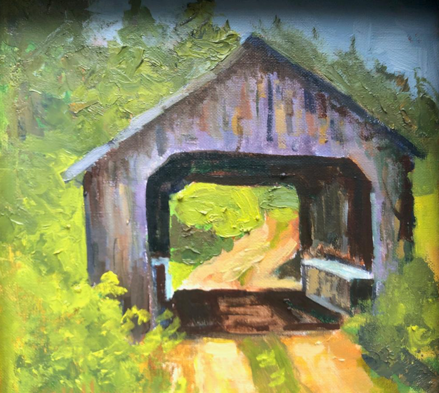 Gray Covered Bridge