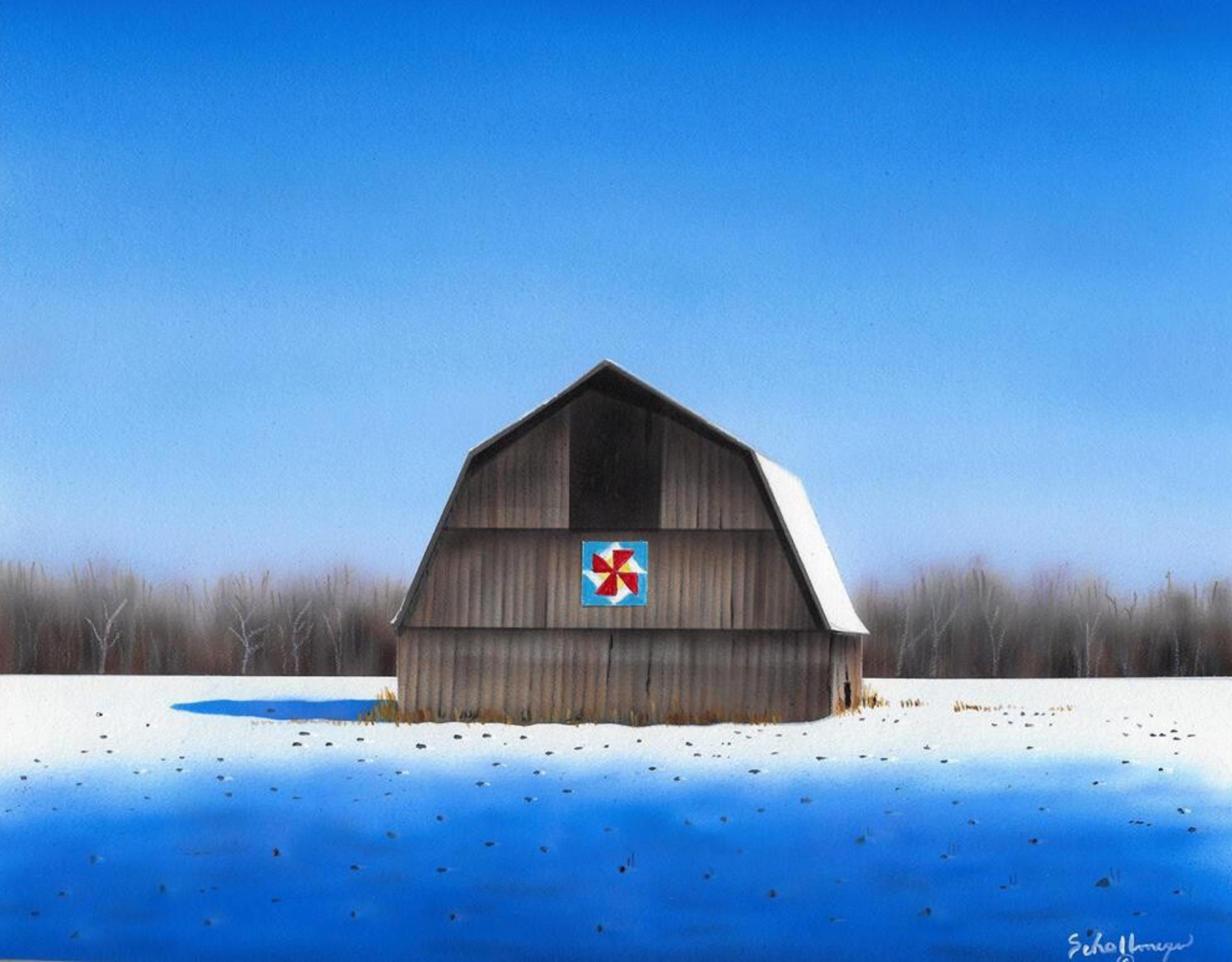 Uncle Joe's Barn in Snow - COMING SOON!