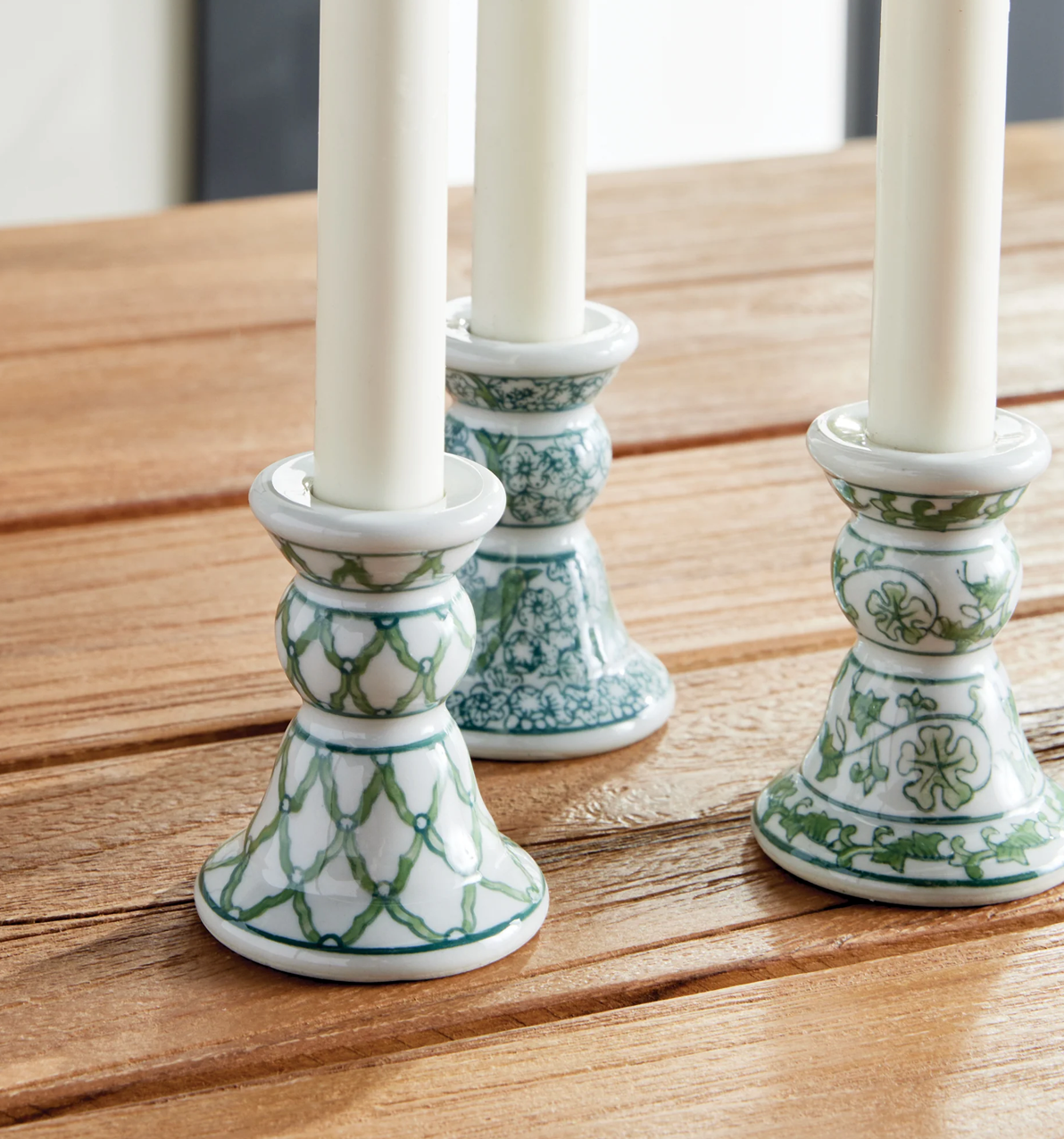 Imperial Green Mini Taper Holders