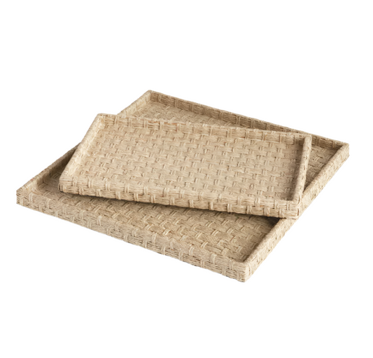 Ottoman Woven Grass Tray