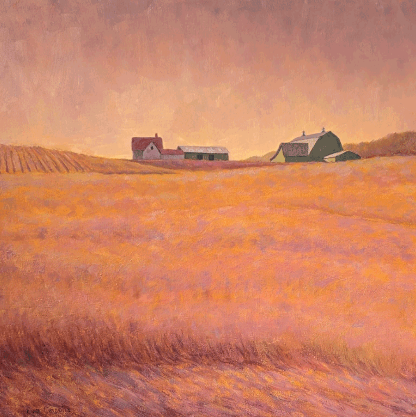 Farmhouse and Barn